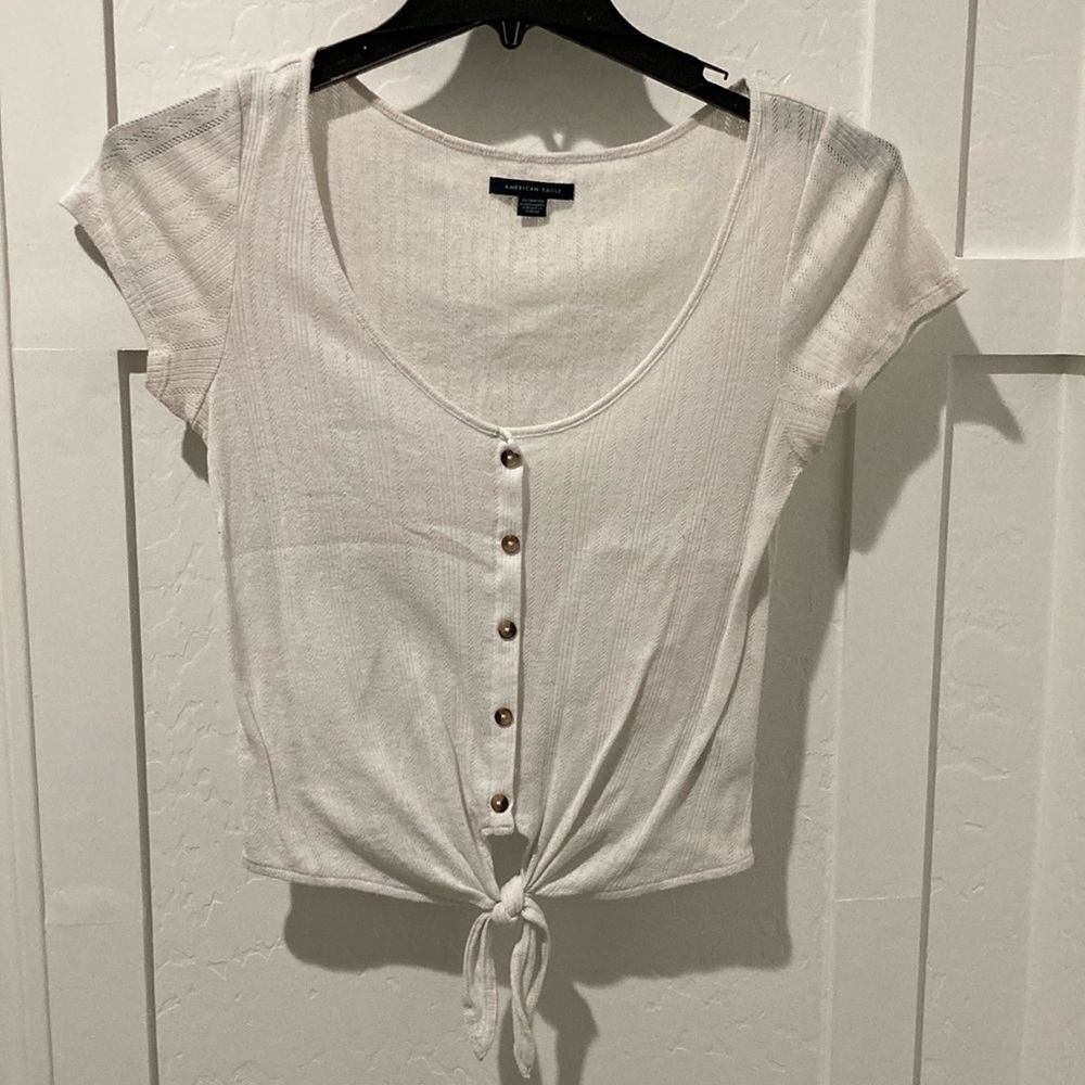 American eagle dressy short sleeve shirt